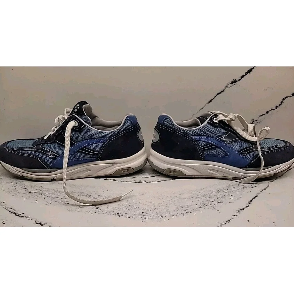 SAS Tour Mesh LT Marine Womens Size 6M Blue Tripad Comfort‎ Shoes